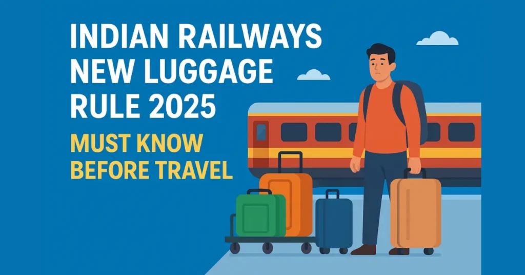 Indian Railways new luggage rule 2025