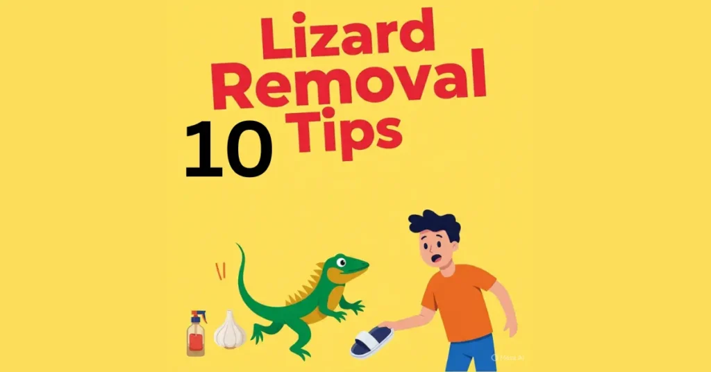 Lizard Removal Tips