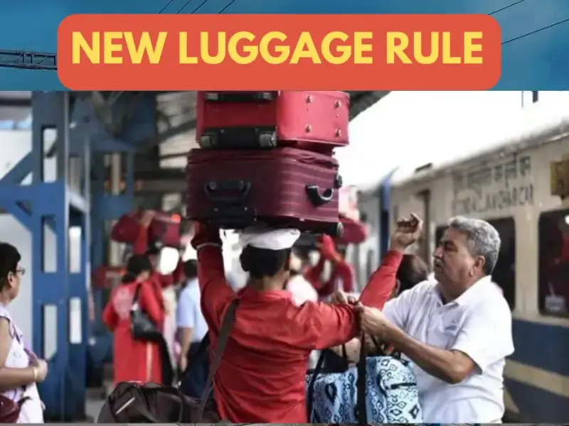 Indian Railways new luggage rule 2025